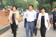 副市长王行水调研我院全科医生培训楼项目